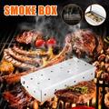 Kitchen Gadgets Ozmmyan Outdoor BBQ Products Stainless Steel Smoker BOX BBQ Stainless Steel Box Clearance