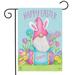 Easter Egg Gnome Garden Flag 18 x 12.5 Briarwood Lane