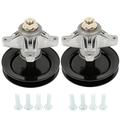 ECCPP Pack of 2 Spindle Assembly Lawn Mower Spindles Replaces for MTD for Cub Cadet 42 Deck LT1042 Mowers 918-04124A