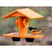 oriole feeder double-cup jelly oriole feeder with pegs for orange halves (orange)