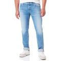 Replay Herren Jeans Grover Straight-Fit Bio, White 010 (Weiß), 30W / 34L