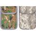 2Pcs Camouflage Mobile Phone Radiation Protection Shielding Bags RFID Signal Blocking Anti-Theft Pouch for Car Keys Phone