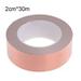 30 50M 5 6 10 20mm Copper Foil Tape Conductive Adhesive Shielding Guitar Repair 2CM30M