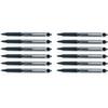 Pilot 019597 Hi-Tecpoint V7 Rt Pen (Black - Pack Of 12)