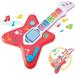 HAP-P-KID Magic Touch Guitar Toddler Light Up Music Toy with Volume Control Infant Touch Sensor Musical Instrument 3 Modes of Play Kids Toy Gifts for 12 18 24 Month 1 2 3 Year Old Boys Girls