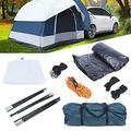 OUKANING Portable SUV Car Tent Camping Car Trunk Rear Tent Sun Shelter Rainproof Camping Tent 4 Season Tents