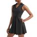 EHQJNJ Long Sleeve Mini Dress for Women Women s Tennis Skirt with Built in Shorts Dress with 4 Pockets and Sleeveless Exercise. Black Formal Dresses for Women Womens Plus Size Dresses