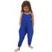OGLCCG Baby Cute Summer Jumpsuits for Girls Kids Sleeveless Harem Strap Romper Jumpsuit Toddler Pants 1-6Y