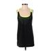 Under Armour Active Tank Top: Black Color Block Activewear - Women's Size X-Small