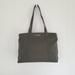 Coach Bags | Coach Vintage Gray Weekender Shoper Tote Shoulder Bag Leather Trim Zipper Soft | Color: Gray | Size: Os