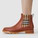 Burberry Shoes | Burberry Vintage Check Chelsea Boots Size 39 | Color: Brown | Size: 9