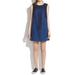 Madewell Dresses | Madewell L Blue Linen Mercado Embroidered Shift Dress | Color: Blue | Size: Xs