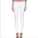 Tory Burch Jeans | New Tory Burch White Izzy Crop Ankle Jeans | Color: White | Size: 28