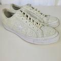 Converse Shoes | Converse One Star "After Party" Sneaker Womens Size 8 Off White Textured Low | Color: White | Size: 8