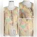 Jessica Simpson Tops | Jessica Simpson Sheer Paisley Boho Tassel Tie Blouse S | Color: Blue/Yellow | Size: S