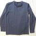 Nike Shirts | Men's Nike Dry Static Long Sleeve Training Shirt Size Small Stretch Poly Blue | Color: Black/Blue | Size: S