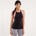 Lululemon Athletica Tops | Lululemon Athletica Vinyasa Surf Tank Top Black Pink Size 6 | Color: Black/Pink | Size: 6