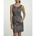 J. Crew Dresses | J Crew Print "Contessa" Sheath Dress~2 | Color: Gray | Size: 2