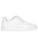 Skechers Boy's Quick Street - Vorton Sneaker | Size 4.0 | White | Synthetic/Textile | Machine Washable
