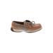 Sperry Top Sider Flats Tan Shoes - Women's Size 5 - Round Toe