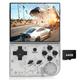 SHUAA RG35XX Retro Game Console, 3.5 inch IPS Handheld Game Console, Portable Game Console Handheld Video Games, Dual System Handheld Arcade Game Console with 5,000 Games