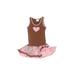 Ooh La La Couture Dress: Brown Skirts & Dresses - Kids Girl's Size 4