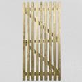 Wooden Garden Picket Gate Pedestrian Gate Wooden Pressure Treated 6ft 180cm,wooden garden gate, garden gates wooden, garden gates wooden, garden gates wooden, (180cm High x 90cm Wide x 6cm Deep)