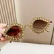 Neue Cat Eye Sonnenbrille Frauen y2k Mode Vintage Metall Punk Sonnenbrille Männer Kristall Strass