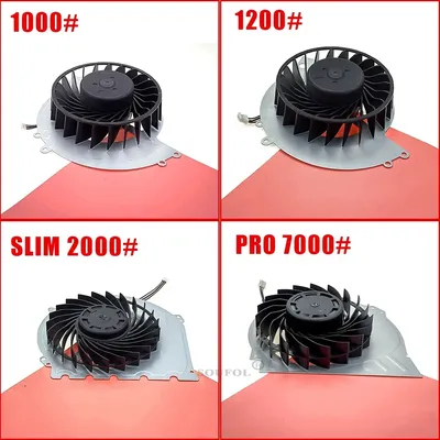 Marke Neue Kühle Lüfter Für PS4 1000 1100 1200 2000 7000 Lüfter Kühler Reparatur Teile Für PS4 Image