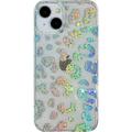 Laser Colorful Glitter Bling Sparkling Cheetah Leopard Print Protection Clear Soft Compatible with iPhone Case (Leopard iPhone 11)