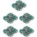 Trjgtas 5 Pcs 4S BMS 8A 14.8V 18650 Li-Ion Lithium Battery Charge Board Square PCB Short Circuit Protection for Drill Motor