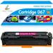 067 067H Toner Cartridge Compatible for Canon 067 CRG-067 for Canon imageClass MF651Cw MF653Cdw MF654Cdw MF655Cdw MF656Cdw LBP633Cdw LBP632Cdw LBP631Cw (Magenta 1-Pack)
