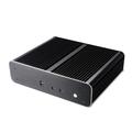 Akasa Euler TX Plus Thin Mini ITX Case for Intel LGA1700, Fanless, Alu