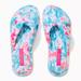 Lilly Pulitzer Shoes | Lilly Pulitzer Women’s Printed Velour Terry Slippers ~ Size: 7/8 | Color: Blue/Pink | Size: 7/8