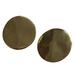 J. Crew Jewelry | J. Crew Goldtone Circle Post Pierced Earrings Wavy Texture 1 1/8" Diameter | Color: Gold | Size: Os
