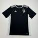 Adidas Shirts & Tops | New! Boy’s/Kid’s Adidas Aeroready Athletic Soccer Jersey Size Xl W/Tags | Color: Black/White | Size: Xlb