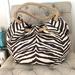 Michael Kors Bags | Michael Kors Marina Canvas Zebra Print Brown Large Tote Bag | Color: Black/White | Size: Osau