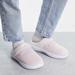 Nike Shoes | Nike Burrow Na Soft Foam Faux Fur Slippers Pink Blush Size 6 Nib | Color: Pink/White | Size: 6