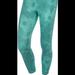 Nike Pants & Jumpsuits | Nike Leggings Women's Small Dri-Fit Compression Workout Yoga Capri Teal Floral | Color: Black/Blue | Size: S