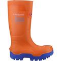 DUNLOP FIELDPRO THERMO+ Safety Wellington Orange Euro 42 Orange Euro 42 Orange