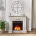 Winston Porter Nashe Electric Fireplace, Wood | Wayfair 1E3A0B495FB6483DBDEF9F2713F06460