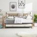 Winston Porter Sofa bed metal framed w/ trundle twin size | 14.59 H x 76.92 W x 40.67 D in | Wayfair 70C618A4B37A4020B0022514E6A409C6