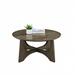 Winston Porter Neyah Coffee Table Wood in Brown | 17.5 H x 36 W x 36 D in | Wayfair 0790B36A99FB496CBCEB4746FF41F95D