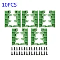 10 pièces DRG-01 PCB DIN 35 Rail adaptateur Circuit imprimé support de montage support multi outils