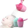 Baby Cartoon Bear Hippo Bathing Cup neonato Kid Shower Shampoo Cup Baby Kids Shower Water Spoon Bath