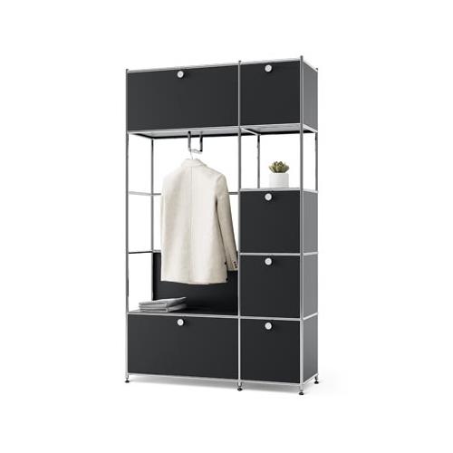 Systemschrank Metall »CN3«, schwarz