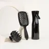 3 pz/set spazzola districante districante per capelli naturale bagnata riccia cava districante Set