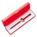 Matoen Large Capacity Plastic Pencil Box Stackable Pencil Box Office Supplies Storage Organizer Box for Erasers Pencils Markers (Red)