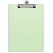 Piasoenc Wood Clipboards Recycled Hardboard ClipBoards Green Clipboard for Office School Teacher A4 Standard Size 9 x 12.5 Paper Clip Holder Document Holder Writing Board with Pen Holder