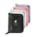 4pcs A6 6 Hole Zippered Loose Leaf Notebook Cover Planner Binder Photo Organizer photo organizers and storage - style:style1;